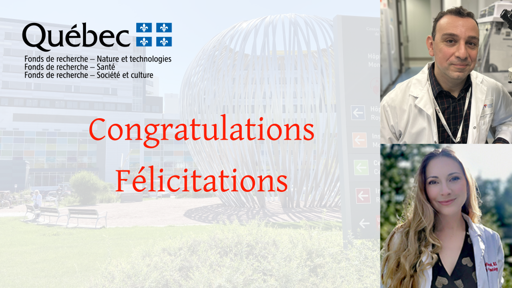 Congratulations to the 2024 FRQS award recipients! 