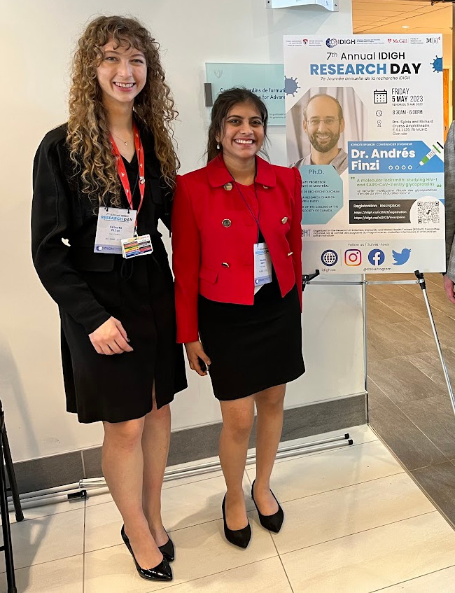 Céleste Pilon and Aunonna Kabir